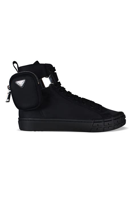 prada men's high top sneakers|men's Prada sneakers on clearance.